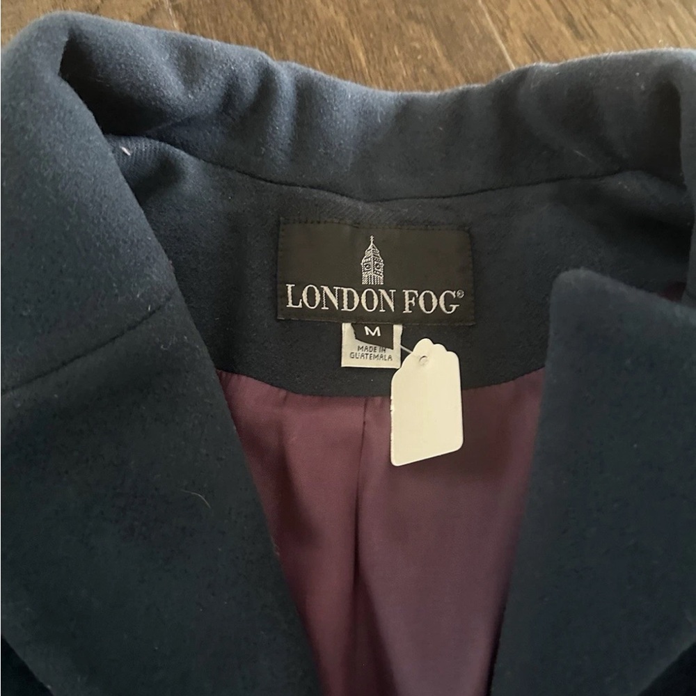 London Fog Navy Suit Jacket